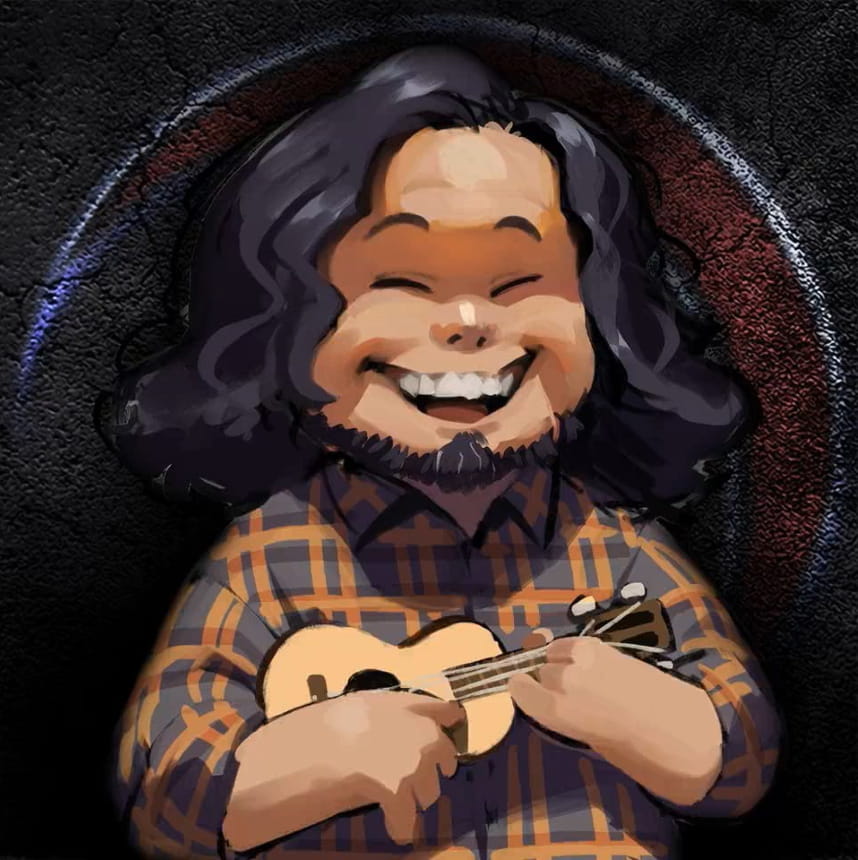 Alejandro Grenias Aguirre - headshot (1) - Person holding smartphone displaying colorful mobile app interface