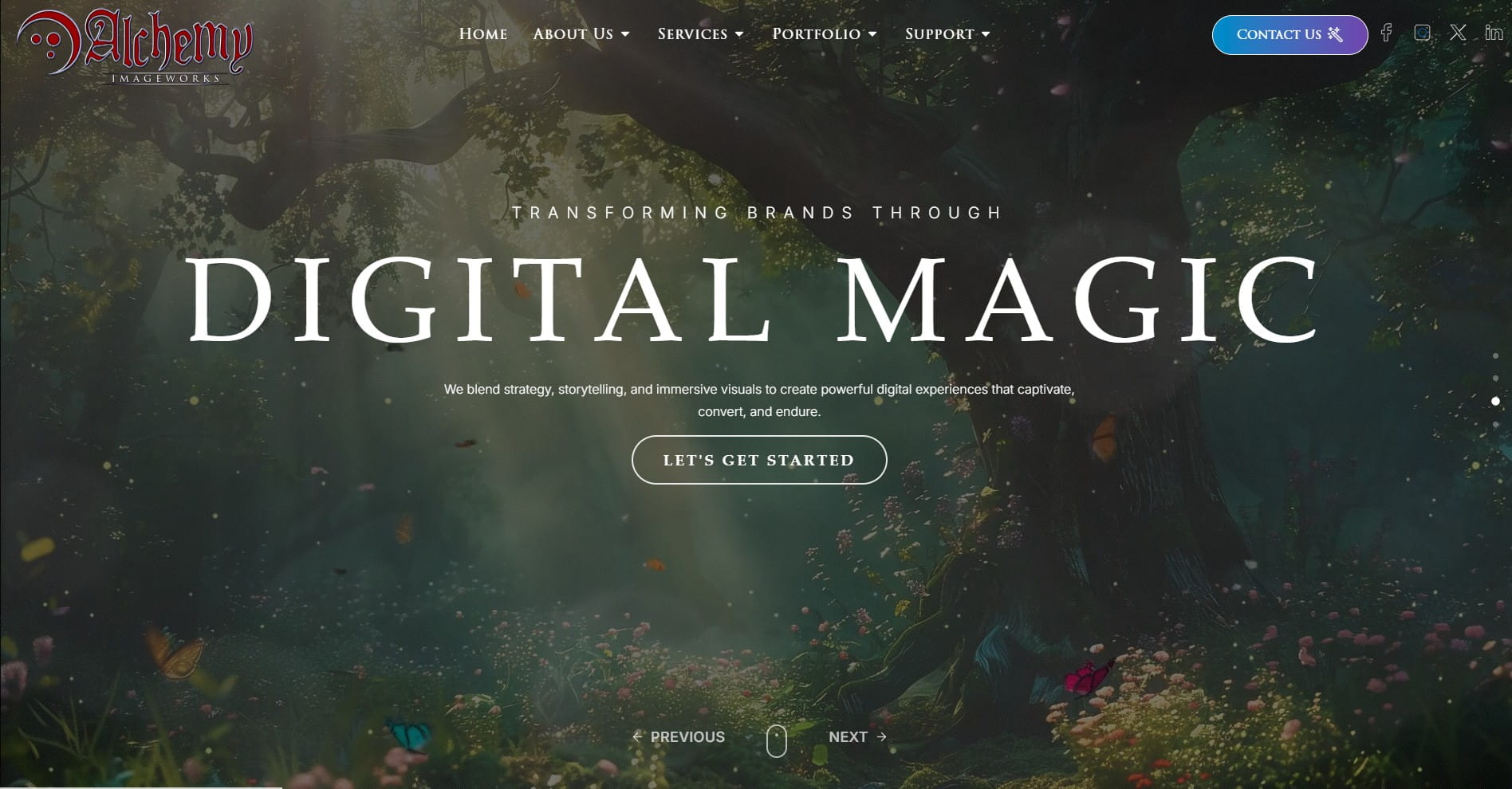 Start your website project placeholder image